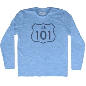 101 Road Sign Adult Tri-Blend Long Sleeve T-shirt