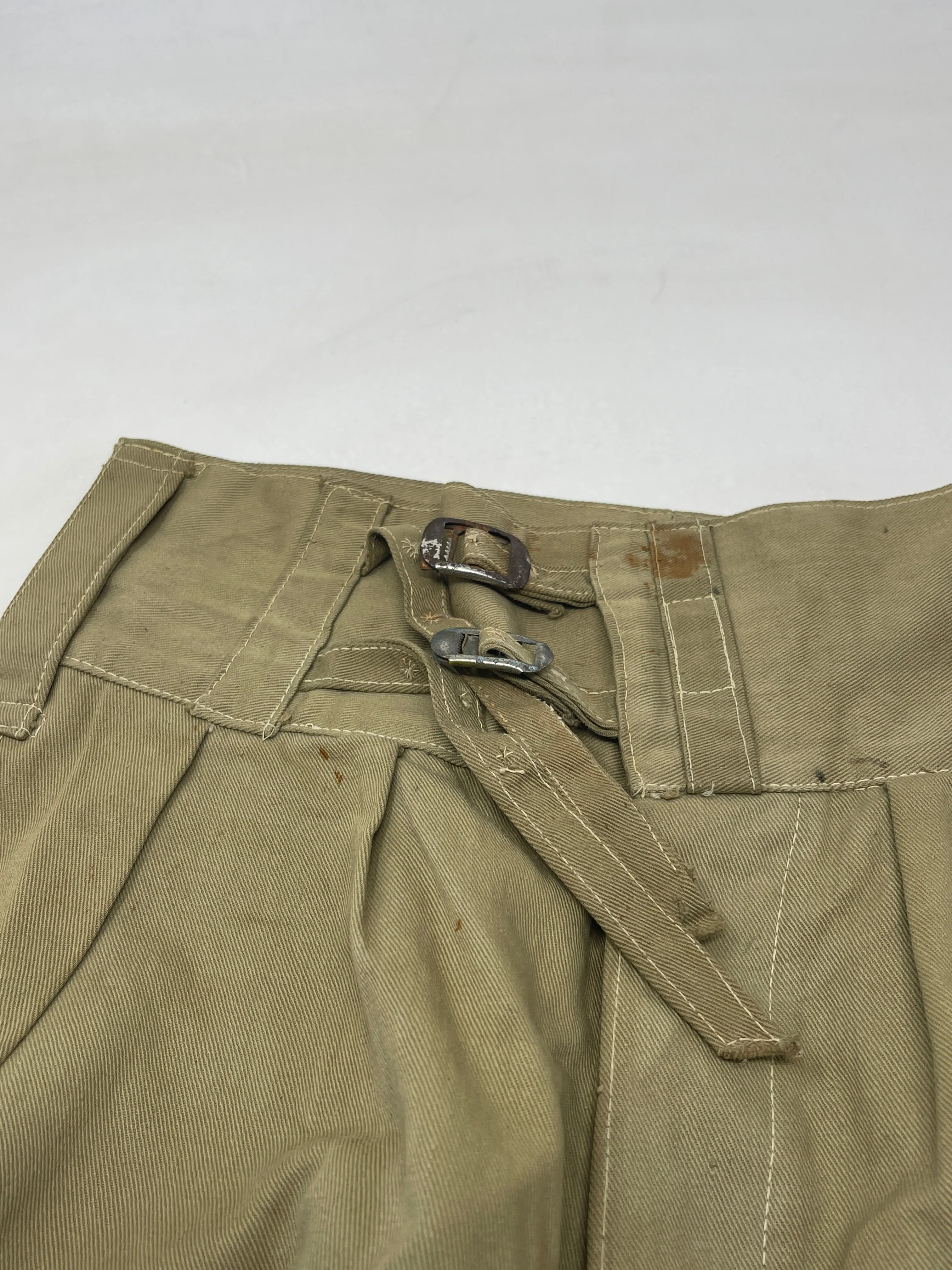 1941 Dated British Khaki Drill Shorts