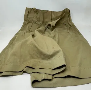 1941 Dated British Khaki Drill Shorts