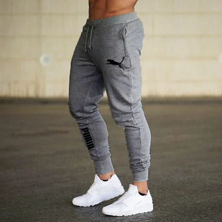 2024New Men Sweatpants Autumn Winter Print Fleece Warm Jogging Pants Male Outdoor Tracksuits Harajuku Streetwear Casual Trousers