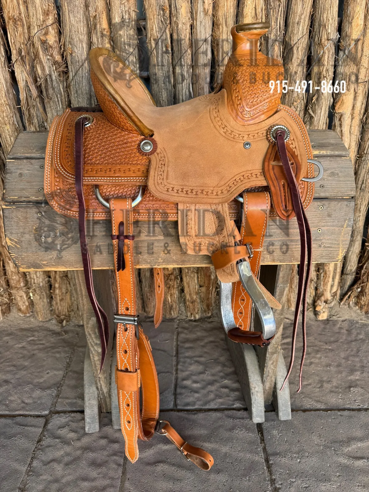 $625- 10" Sheridan Youth Wade Saddle