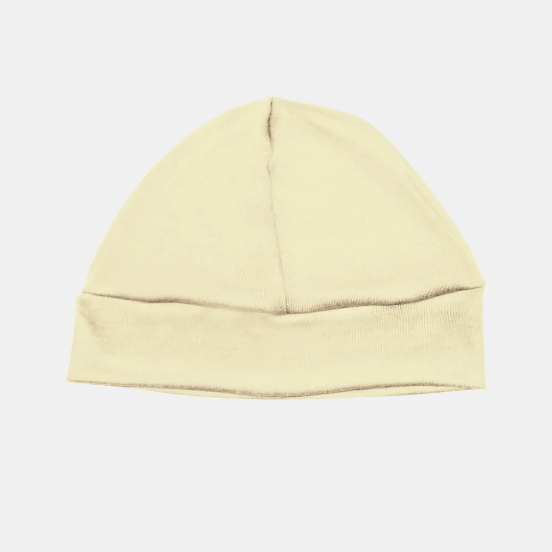 #710D Double Layer 275gsm Undyed Beanie