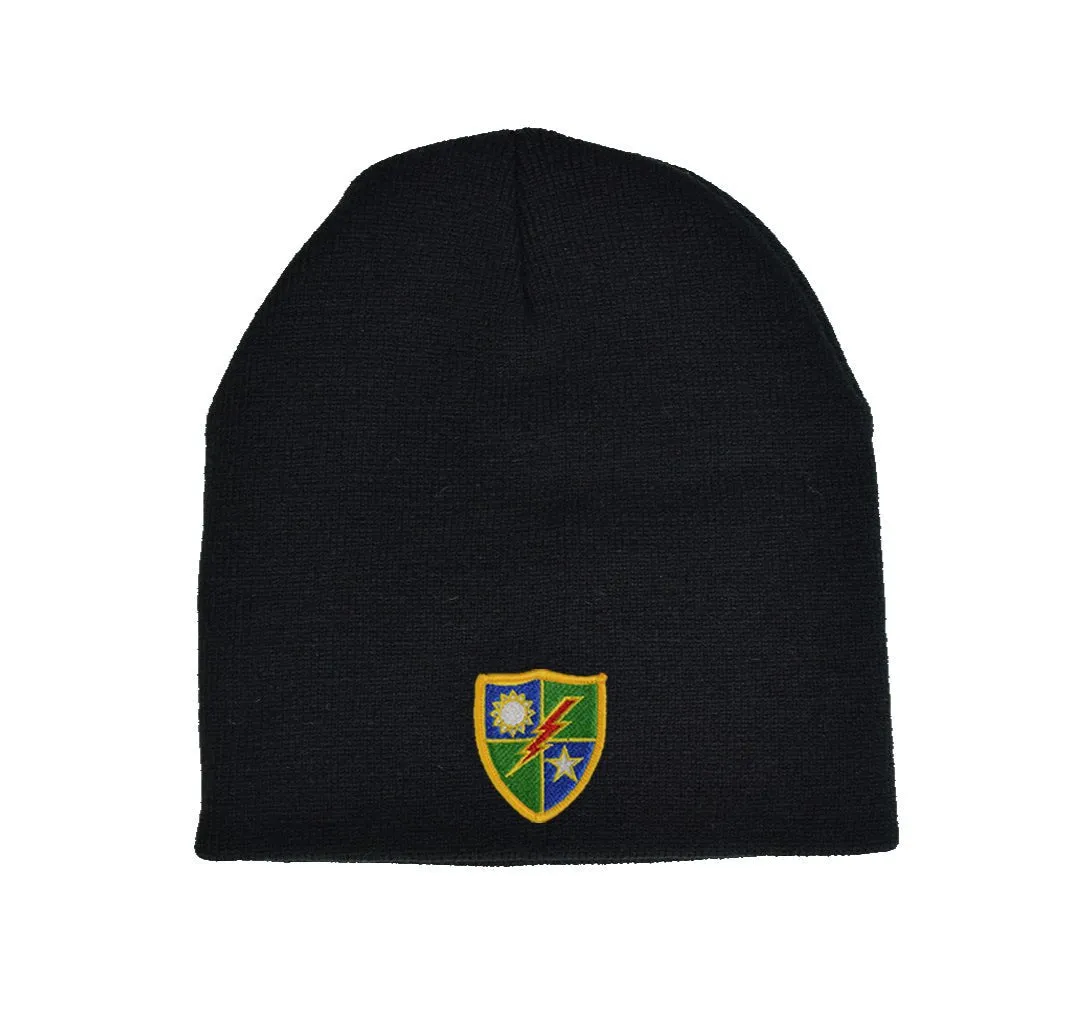 75th DUI Patch Beanie