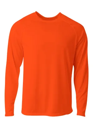 A4 Mens SureColor Long Sleeve Cationic Tee