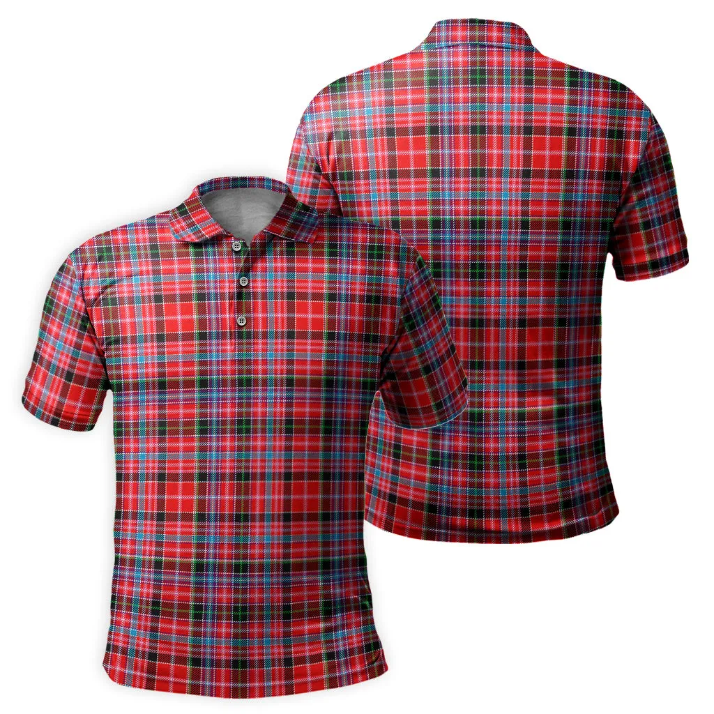 Aberdeen District Tartan Mens Polo Shirt