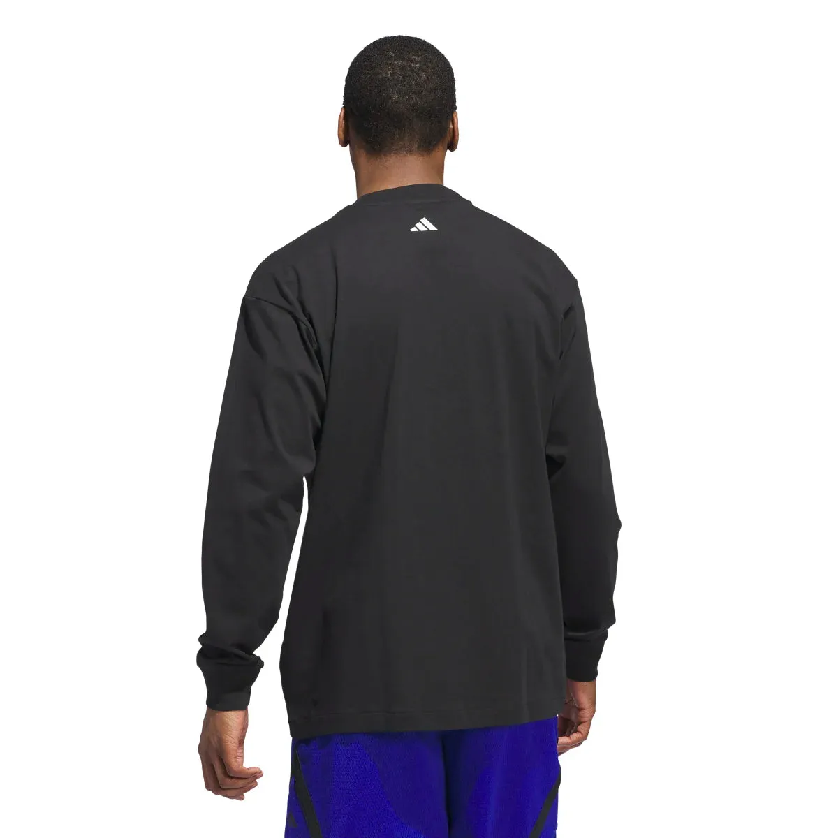 adidas Men's Basketball Select Long Sleeve T-Shirt