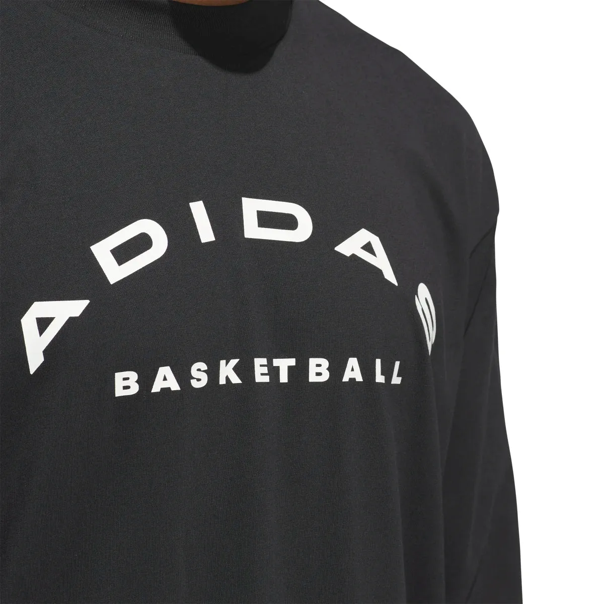 adidas Men's Basketball Select Long Sleeve T-Shirt