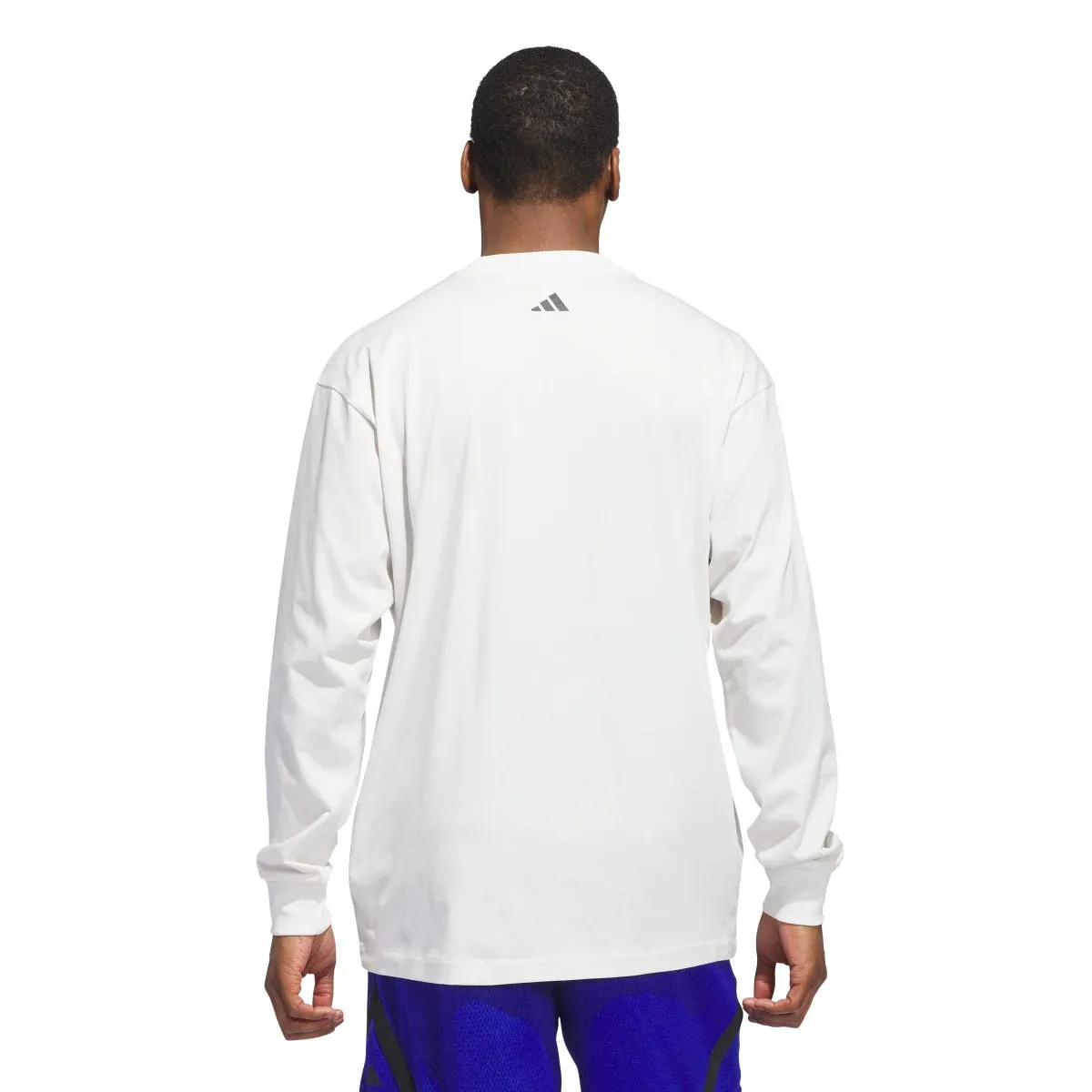 adidas Men's Basketball Select Long Sleeve T-Shirt