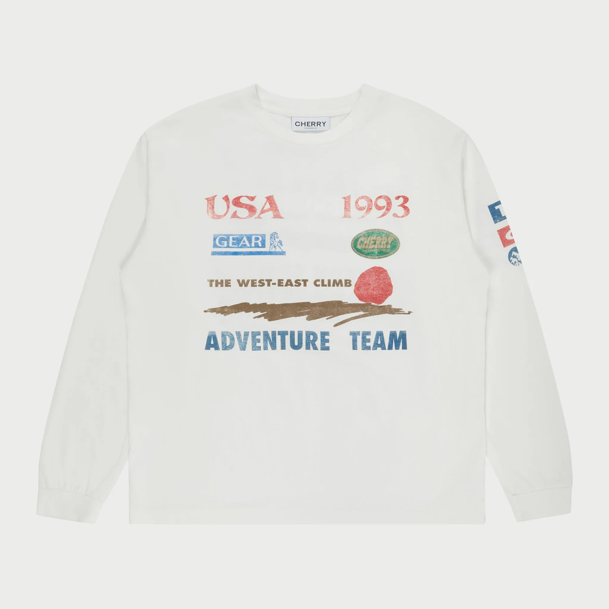 Adventure Team L/S T-Shirt (White)