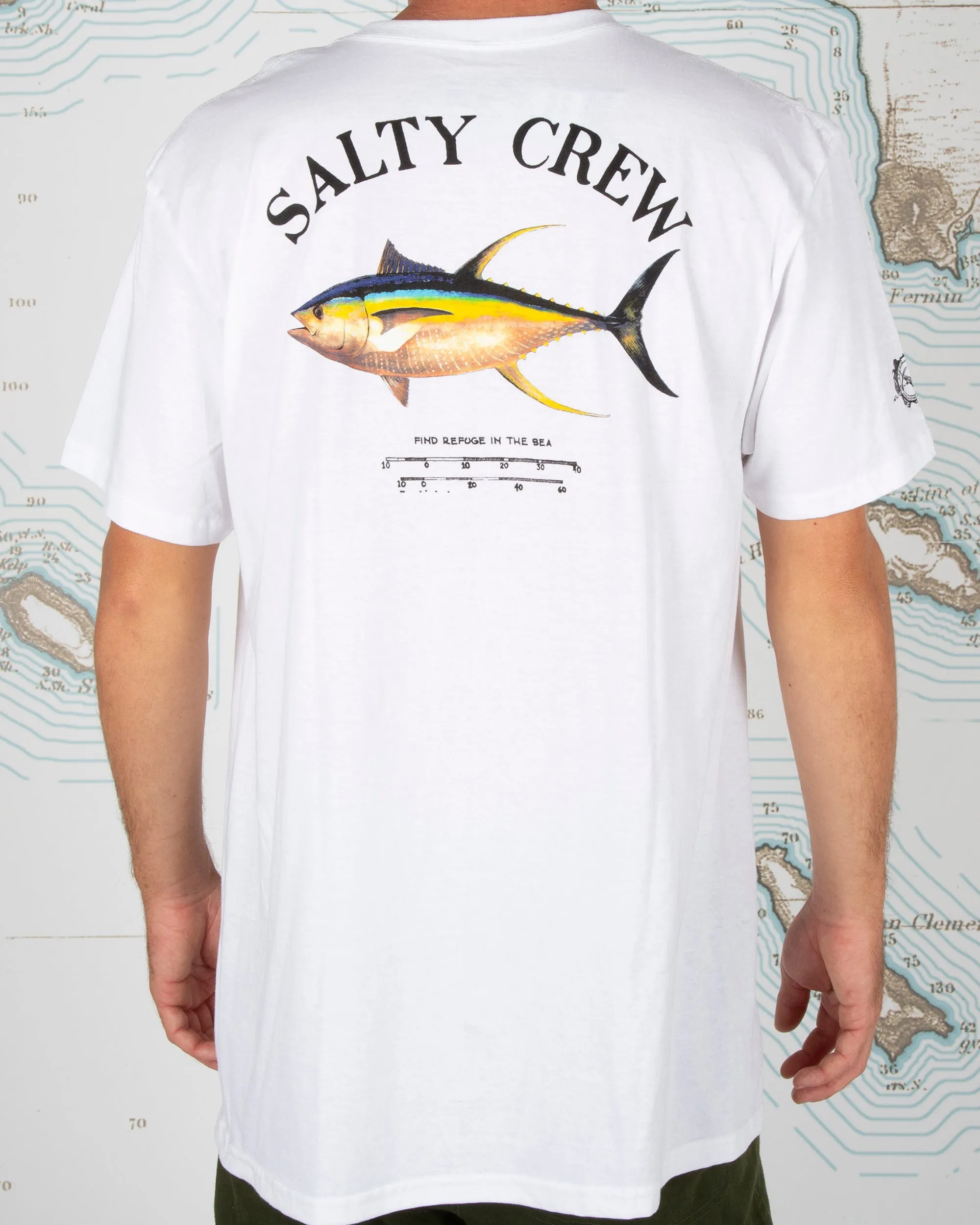 Ahi Mount Classic Tee - White