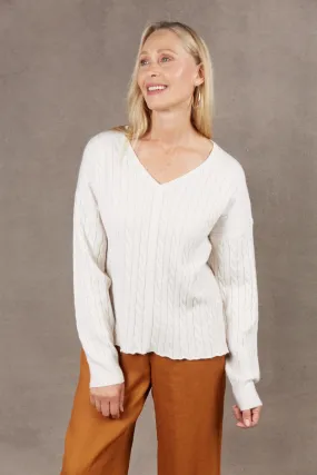 Alawa Cable Knit - Malt