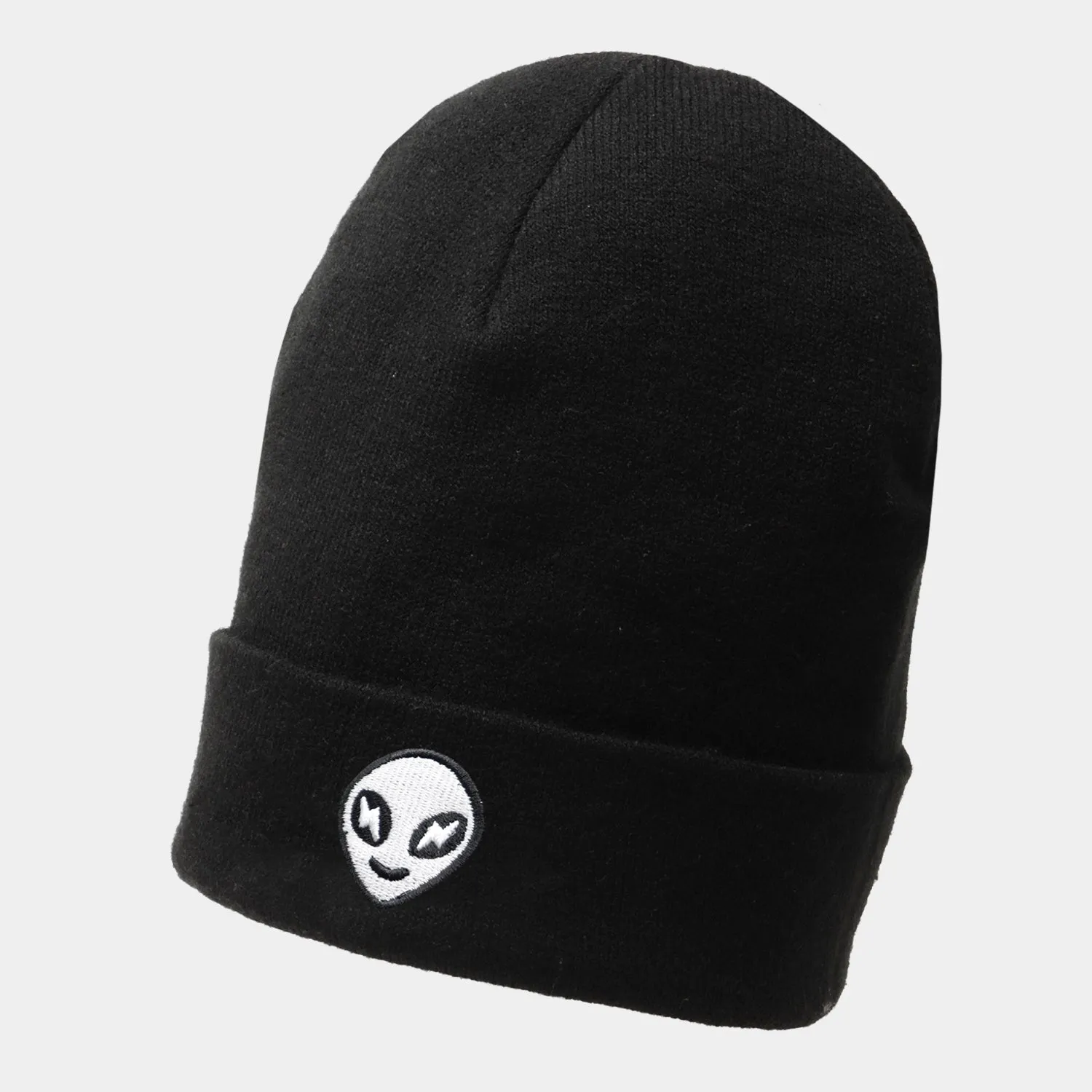 Alien Beanie Black