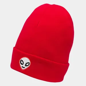 Alien Beanie Red