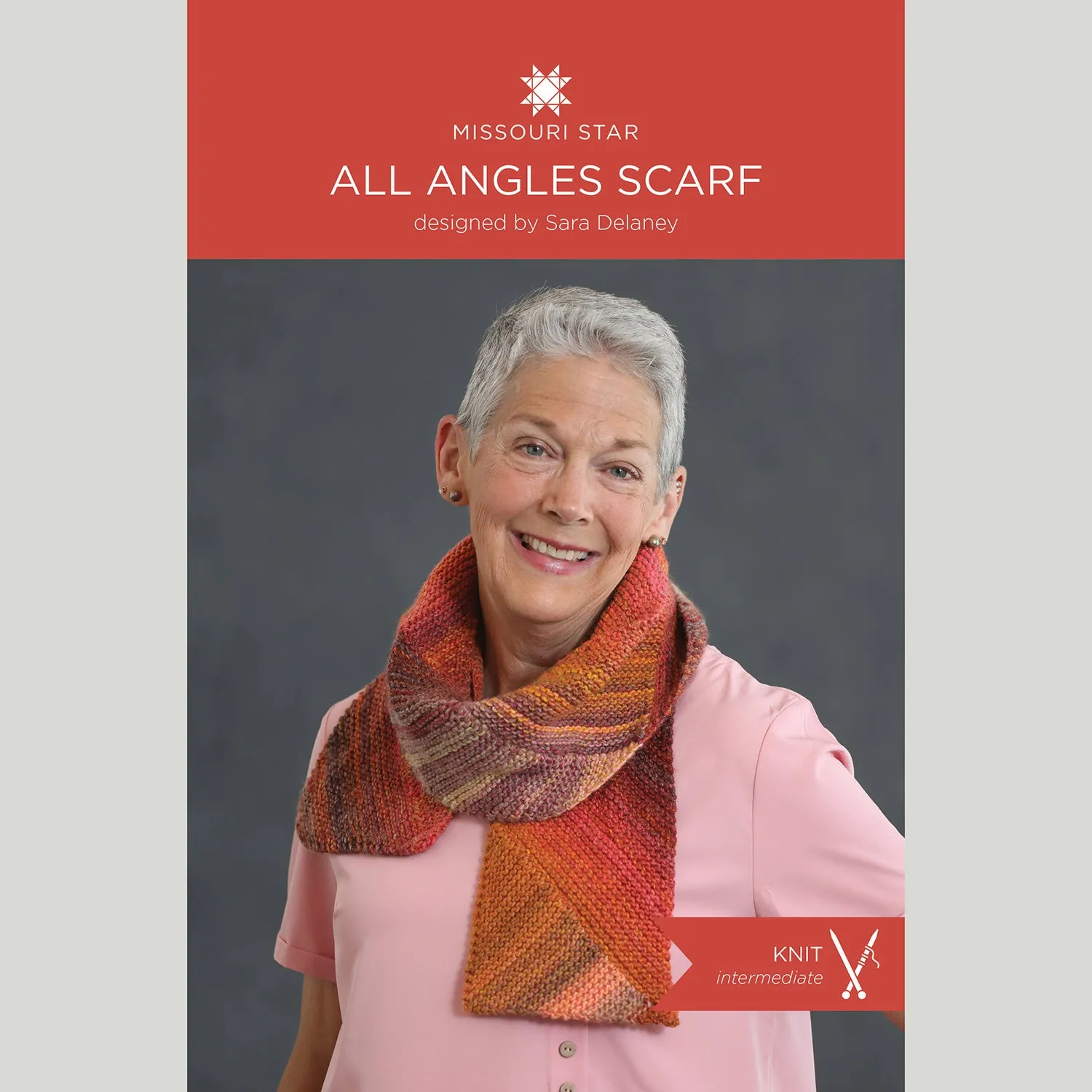 All Angles Scarf Knit Kit - Evening Aquamarine