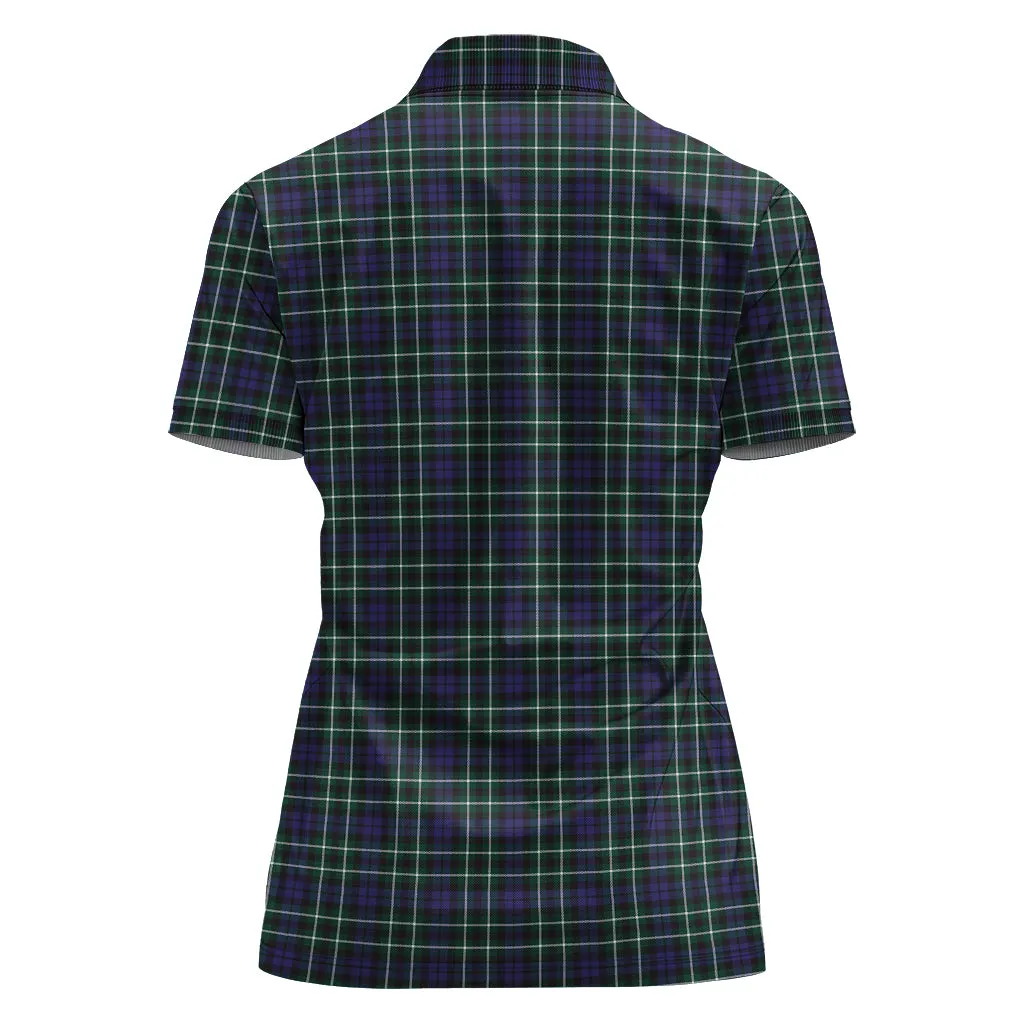 Allardice Tartan Polo Shirt For Women