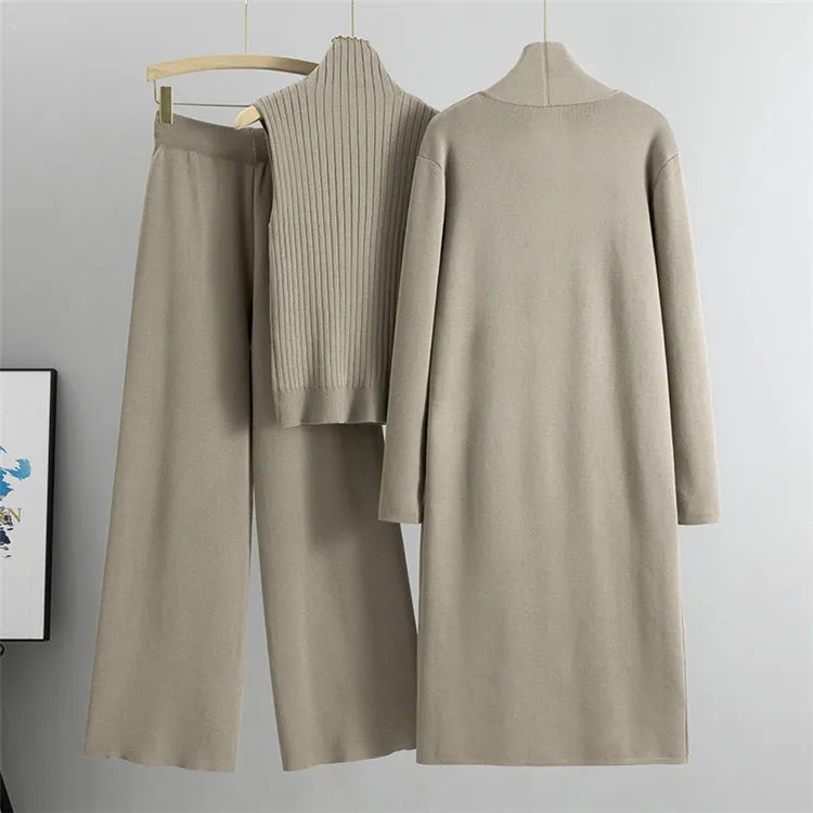 Allyn™ | Elegant and Cozy Three-Piece Set for Fall-Winter