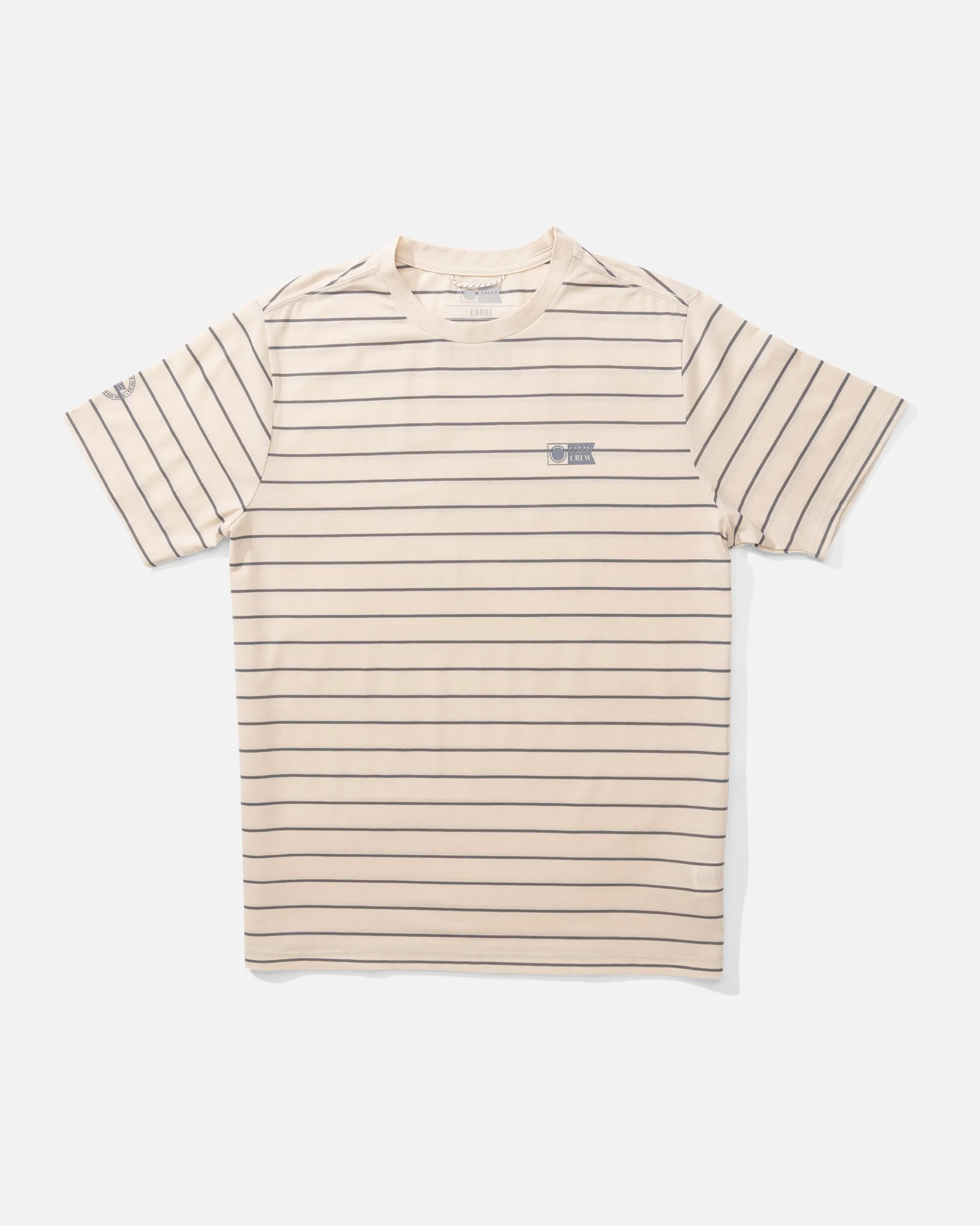 Alpha Crossover Tech Tee - Oyster