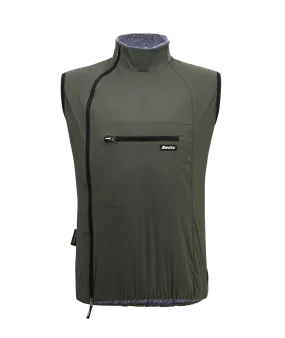 ALPHA PACK wind-vest with wool layer