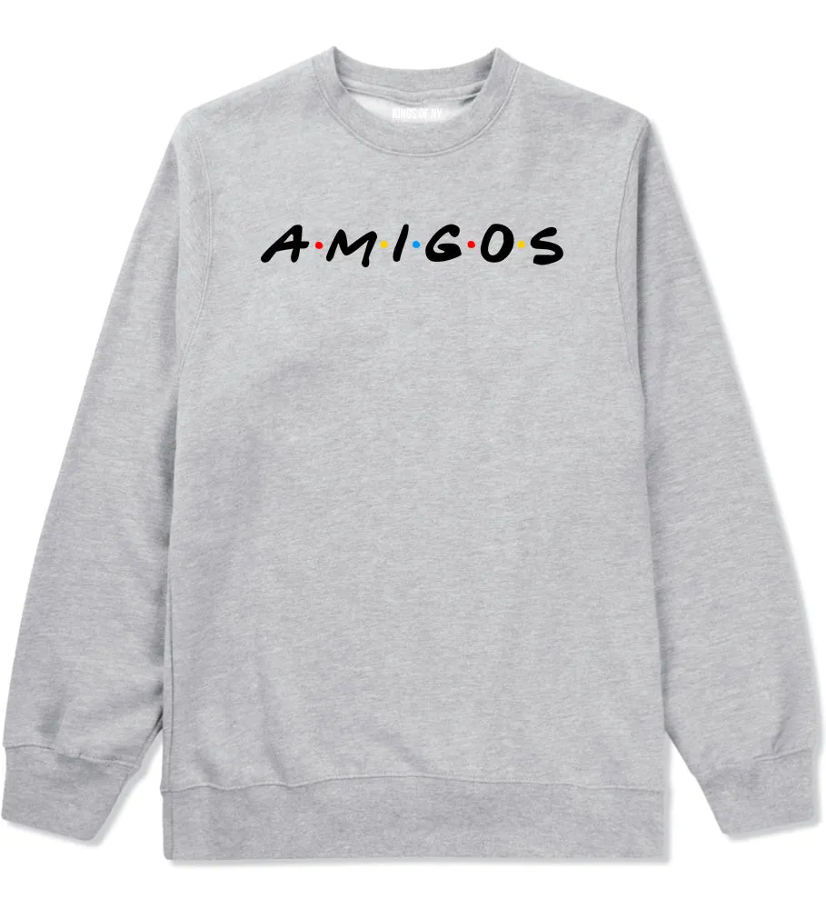 Amigos Funny Friends Spanish Mens Crewneck Sweatshirt