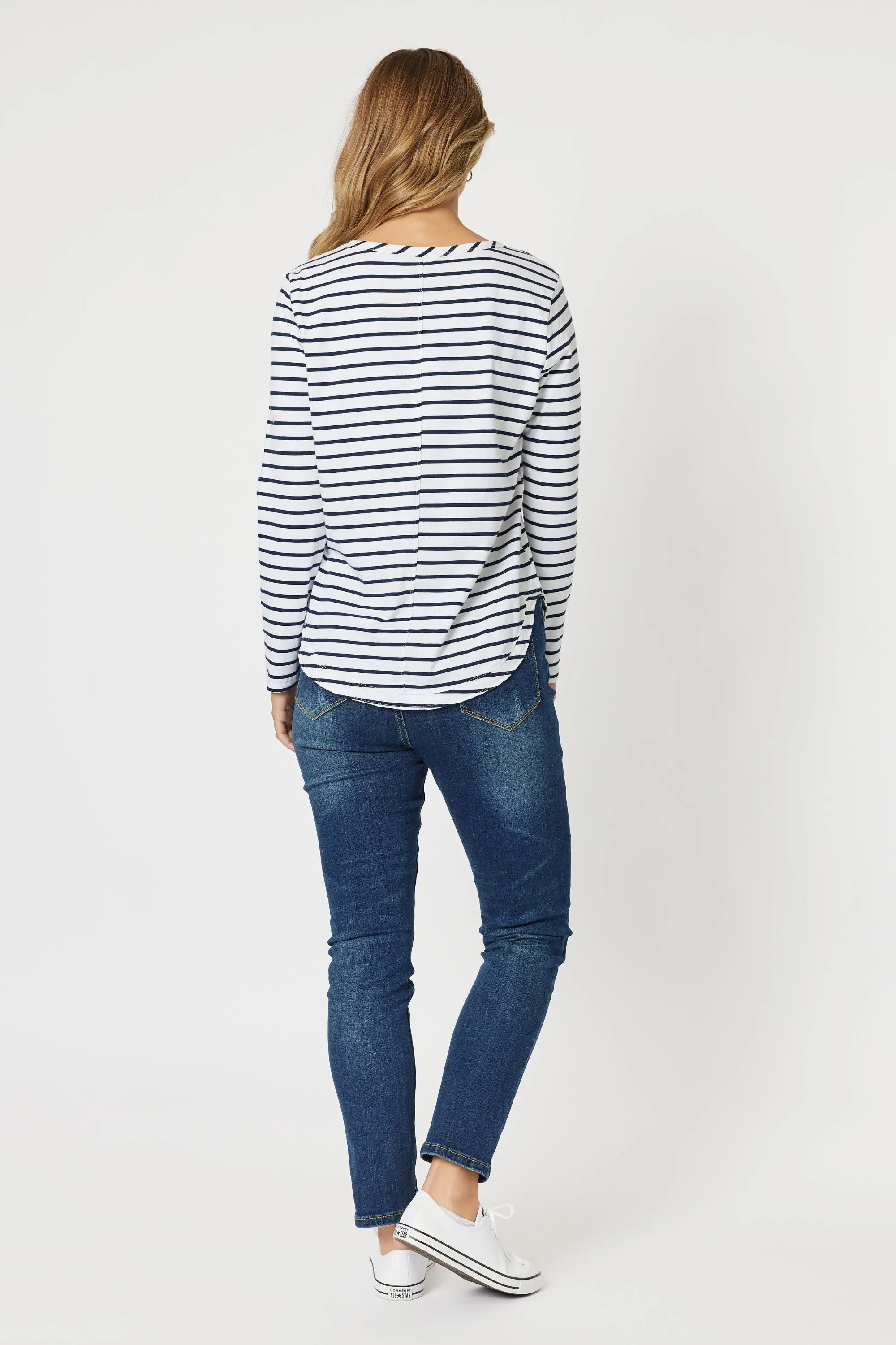 ANNIE STAR STRIPE TEE - 45337T