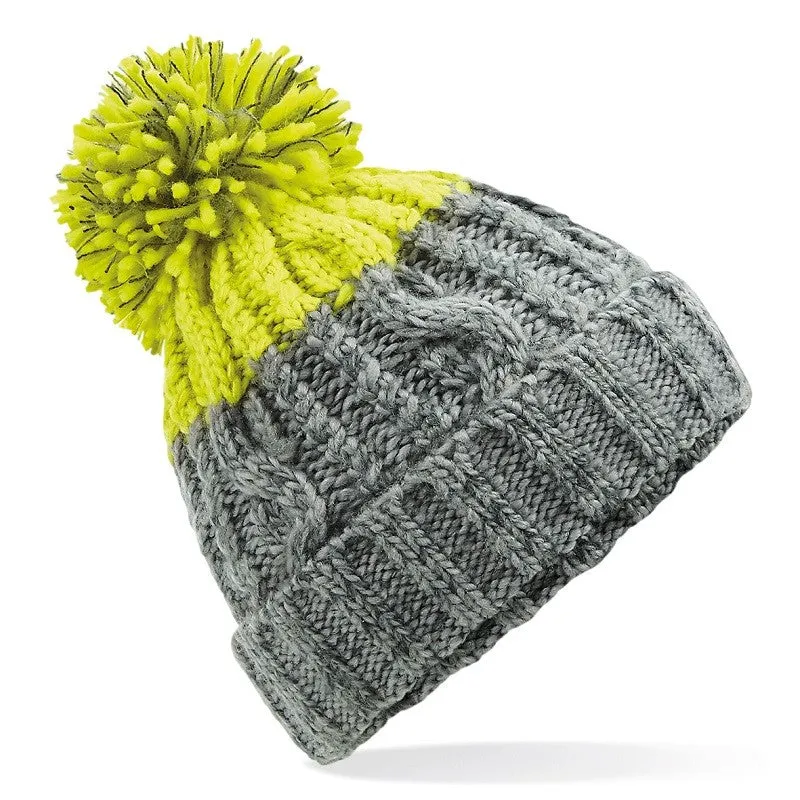 Apres Beanie | LIGHT GREY/CITRON