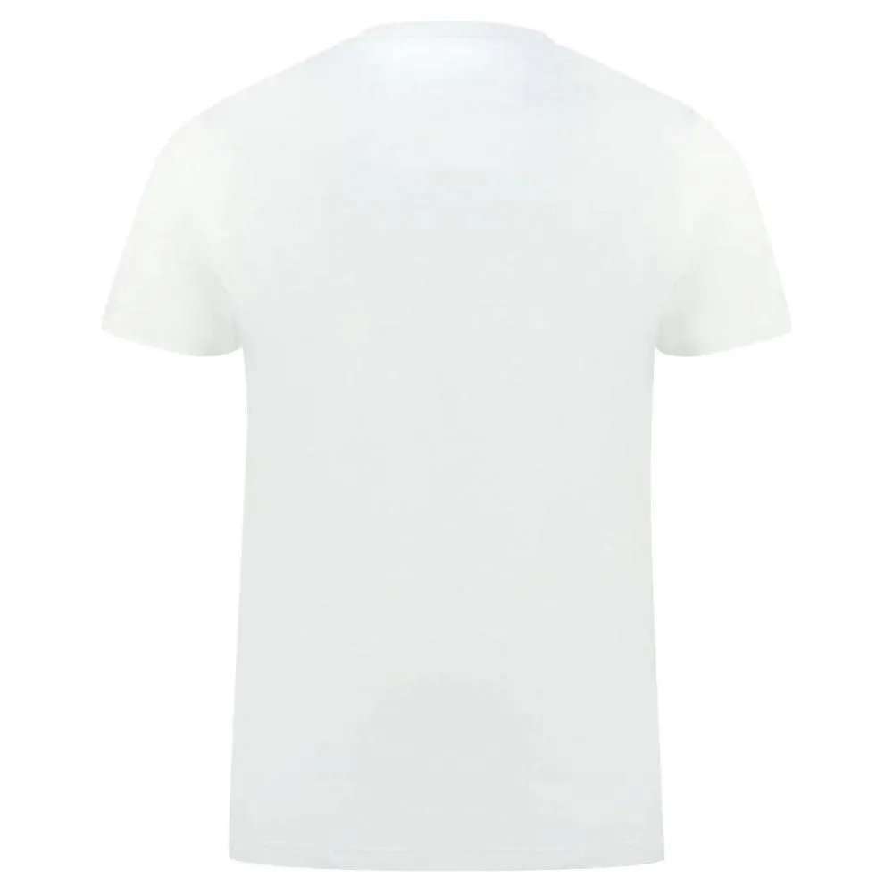 Aquascutum White Cotton Men T-Shirt