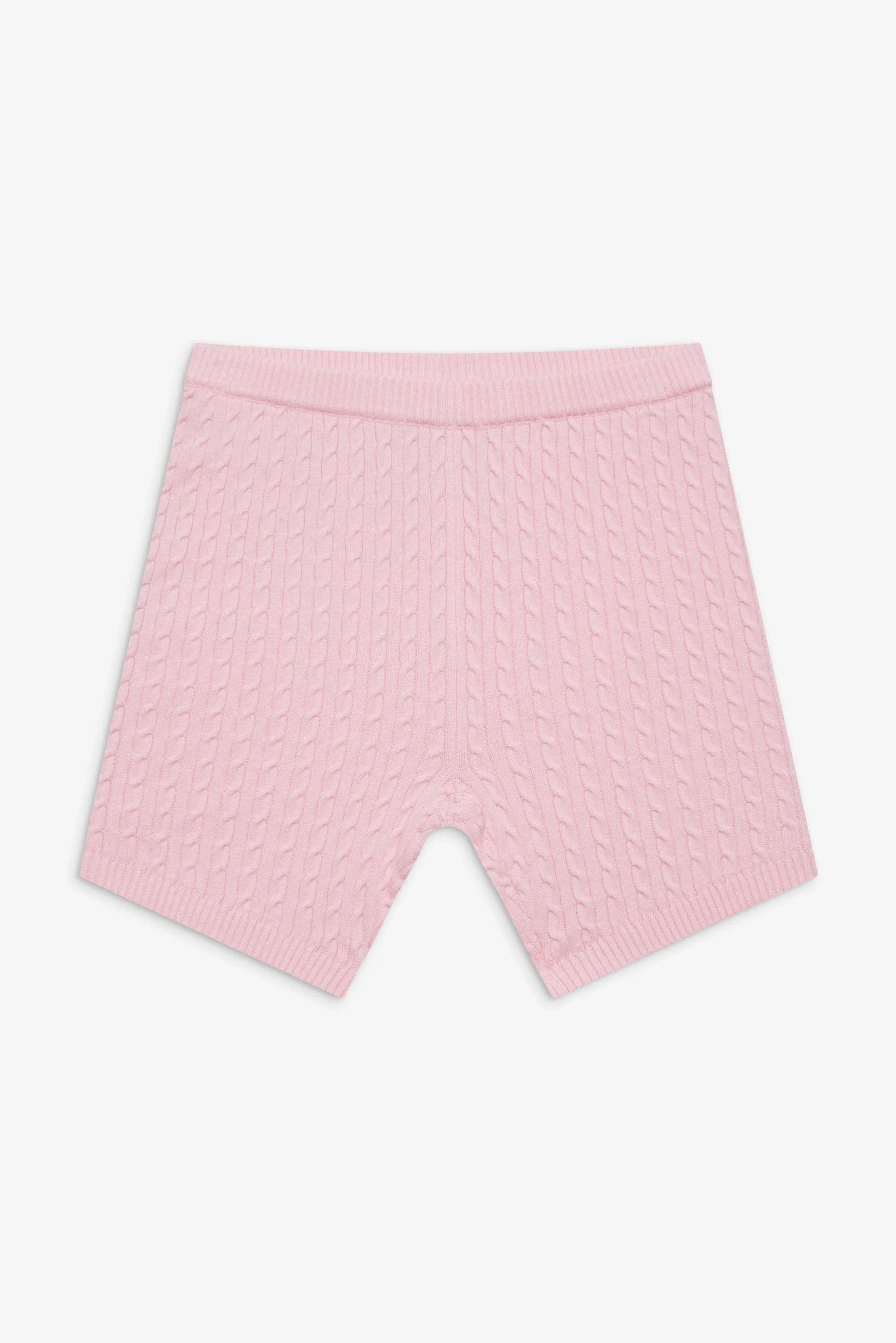 Ariel Knit Shorts - Cozy Pink