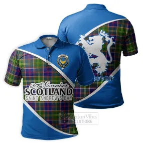 Arnott Family Crest Tartan Polo Shirt Celebrate Saint Andrew's Day in Style