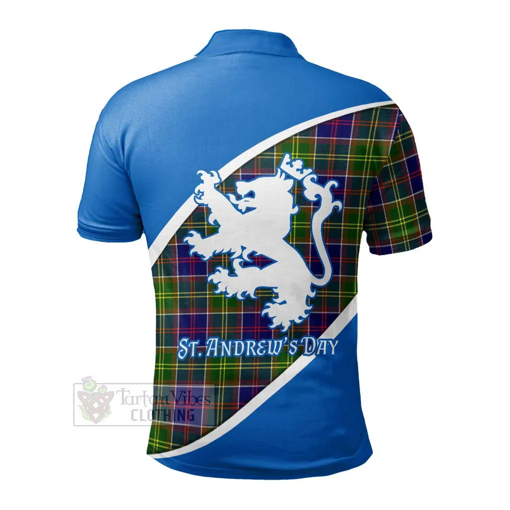 Arnott Family Crest Tartan Polo Shirt Celebrate Saint Andrew's Day in Style