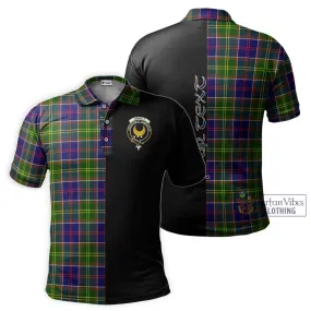 Arnott Tartan Polo Shirt with Family Crest and Half Of Me Style