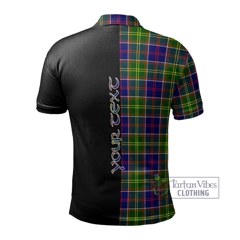 Arnott Tartan Polo Shirt with Family Crest and Half Of Me Style