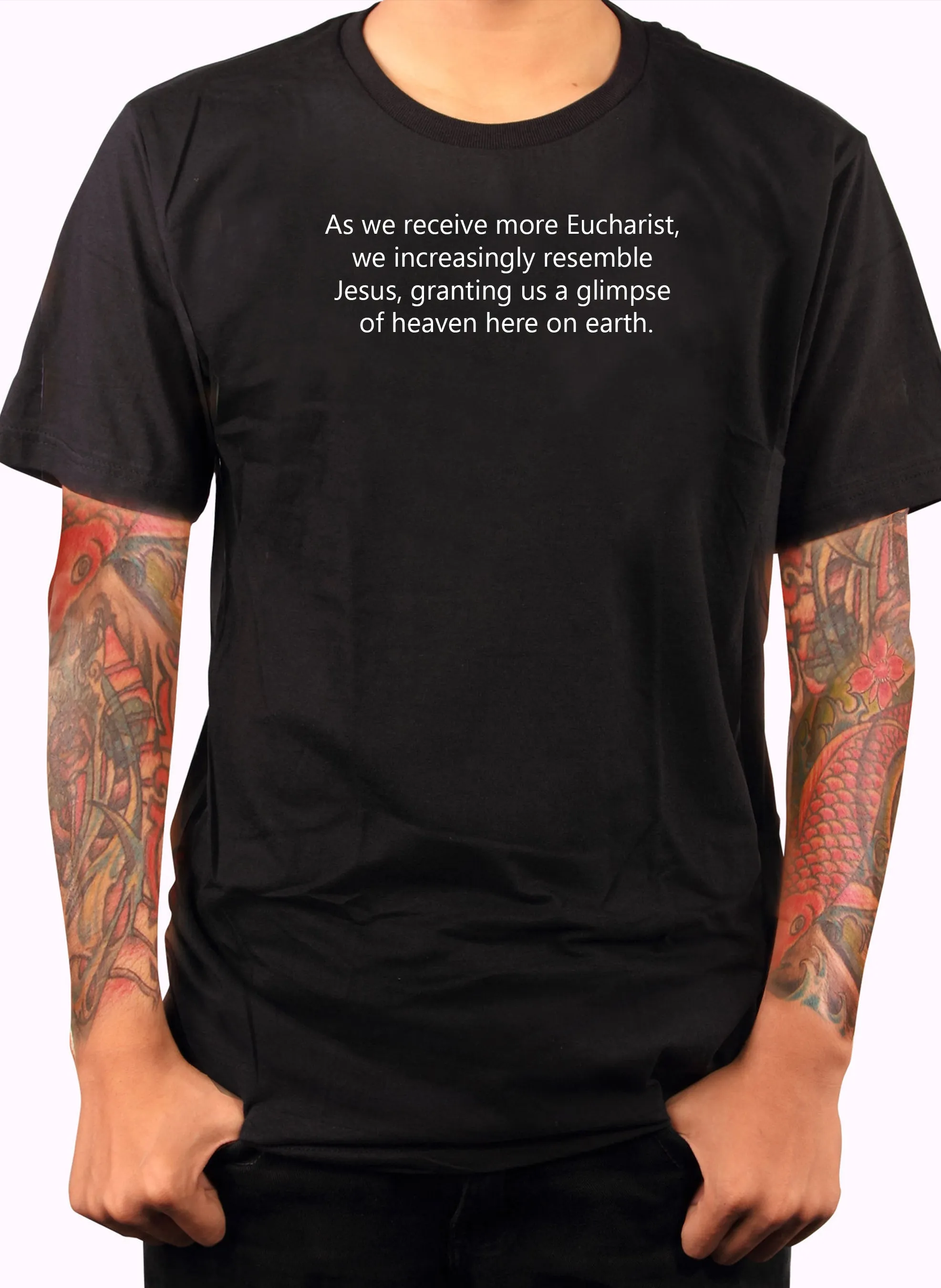 As we receive more Eucharist We resemble Jesus T-Shirt