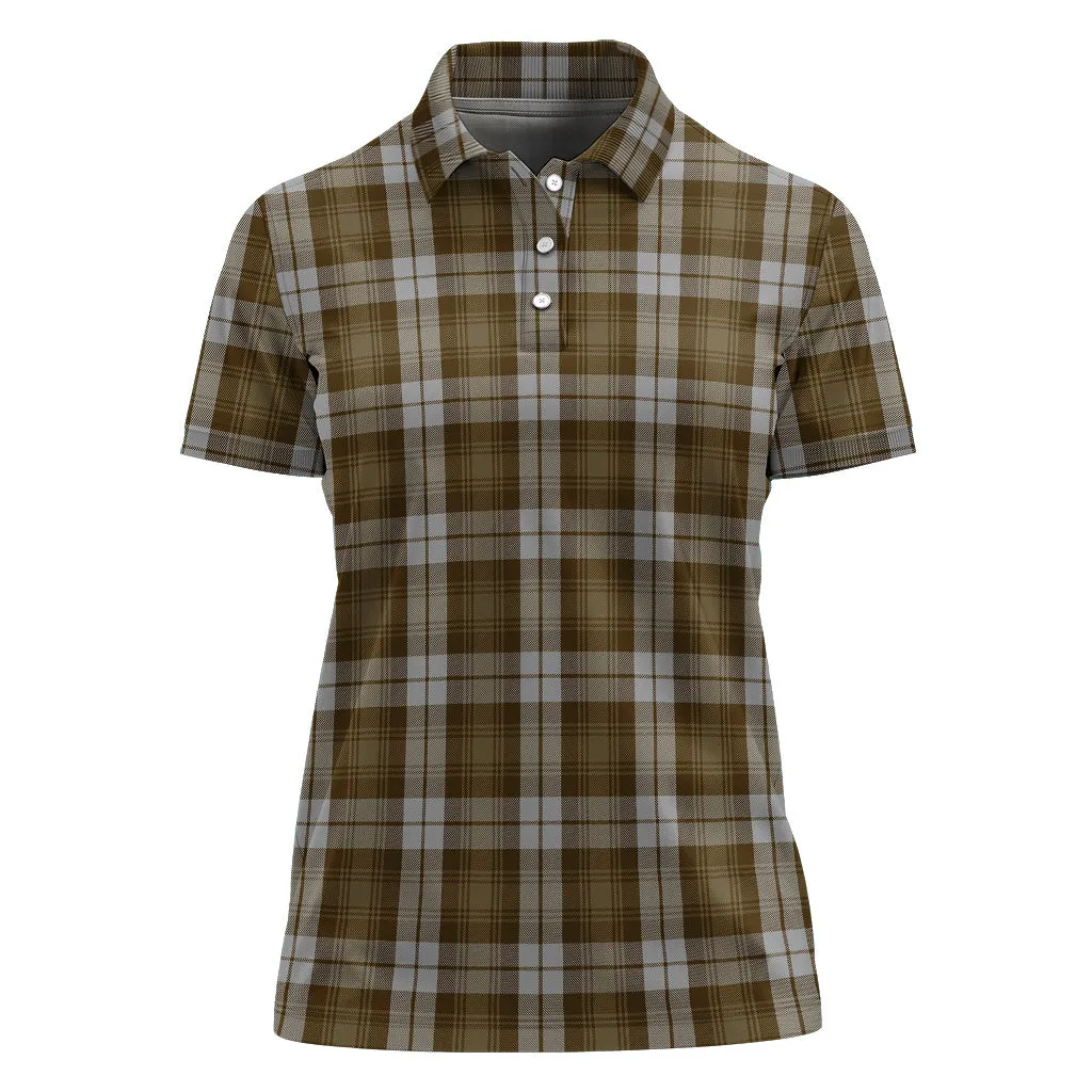 Baillie Dress Tartan Polo Shirt For Women