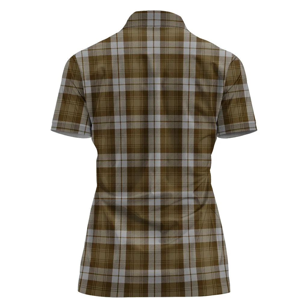 Baillie Dress Tartan Polo Shirt For Women