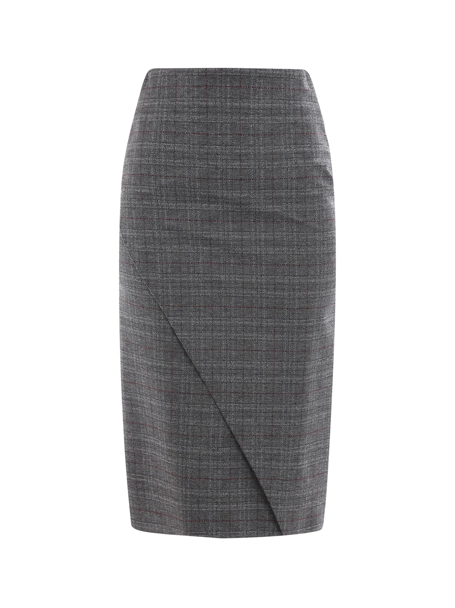 Balenciaga Asymmetrical Pencil Skirt