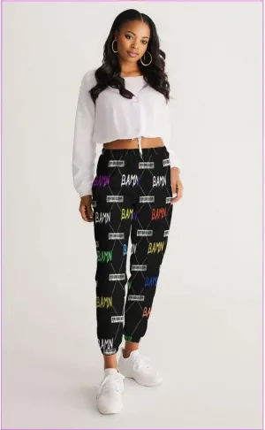 B.A.M.N in Color  Womens Track Pants