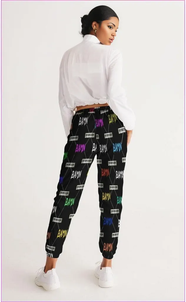 B.A.M.N in Color  Womens Track Pants