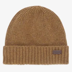 Barbour Men's Carlton Beanie Hat in Sandstone