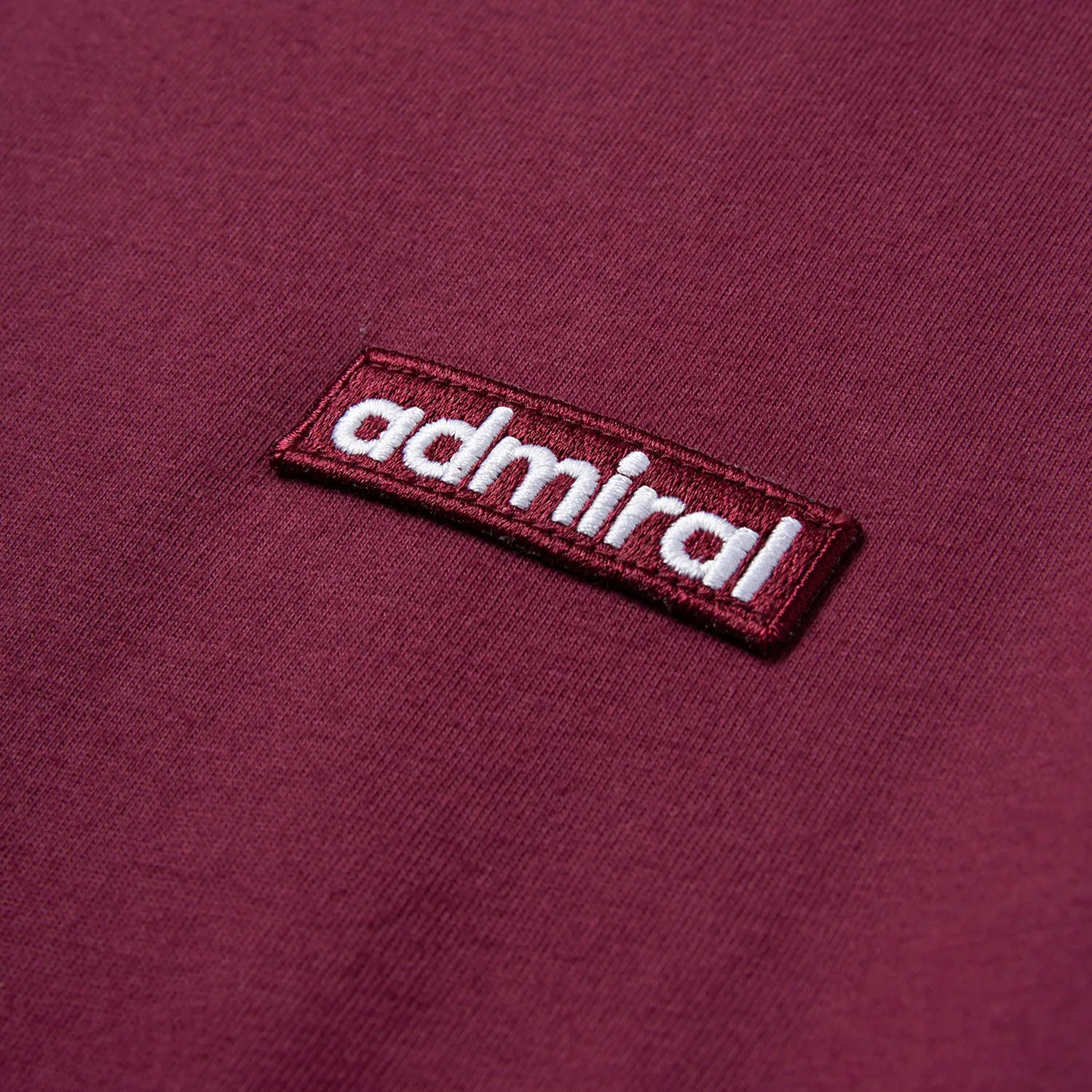 Bardon Repeat Tape T-Shirt - Burgundy