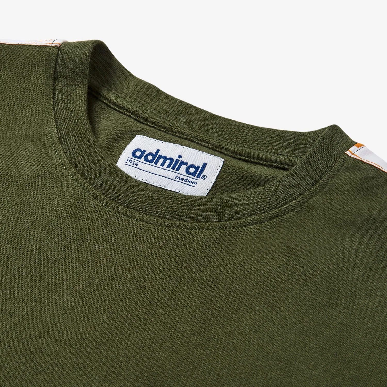 Bardon Repeat Tape T-Shirt - Dark Green