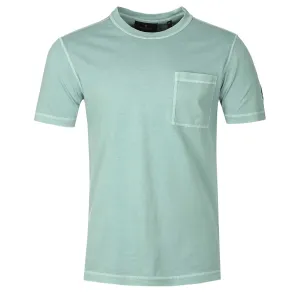 Belstaff Gangway T Shirt in Steel Green