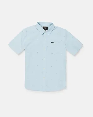 Big Boys Bankstone Short Sleeve Shirt - Light Blue