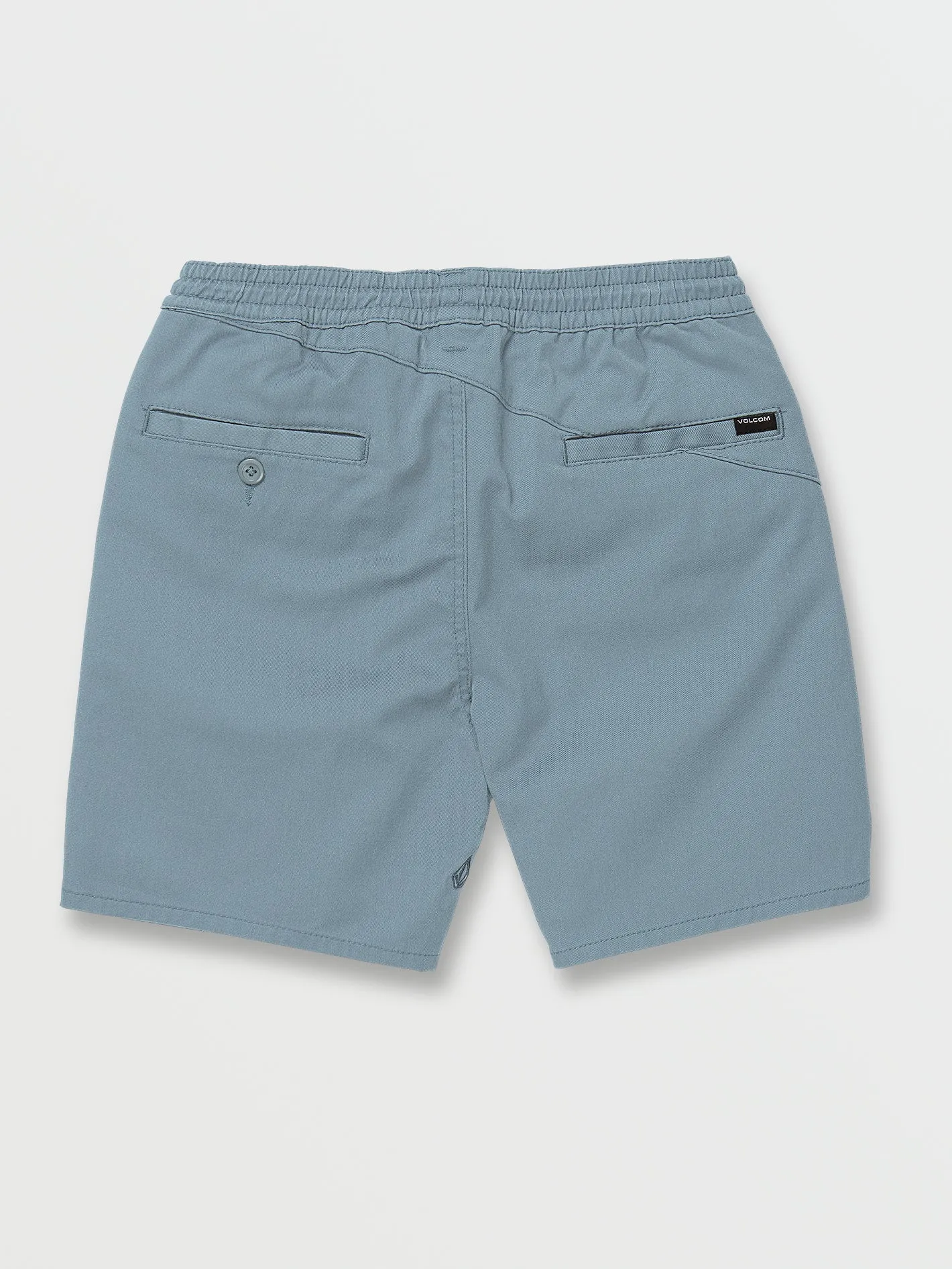 Big Boys Frickin Elastic Waist Shorts - Slate Blue