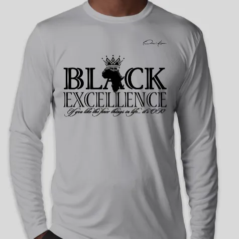 Black Excellence Long Sleeve T-Shirt