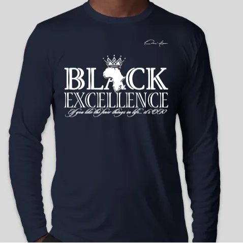 Black Excellence Long Sleeve T-Shirt