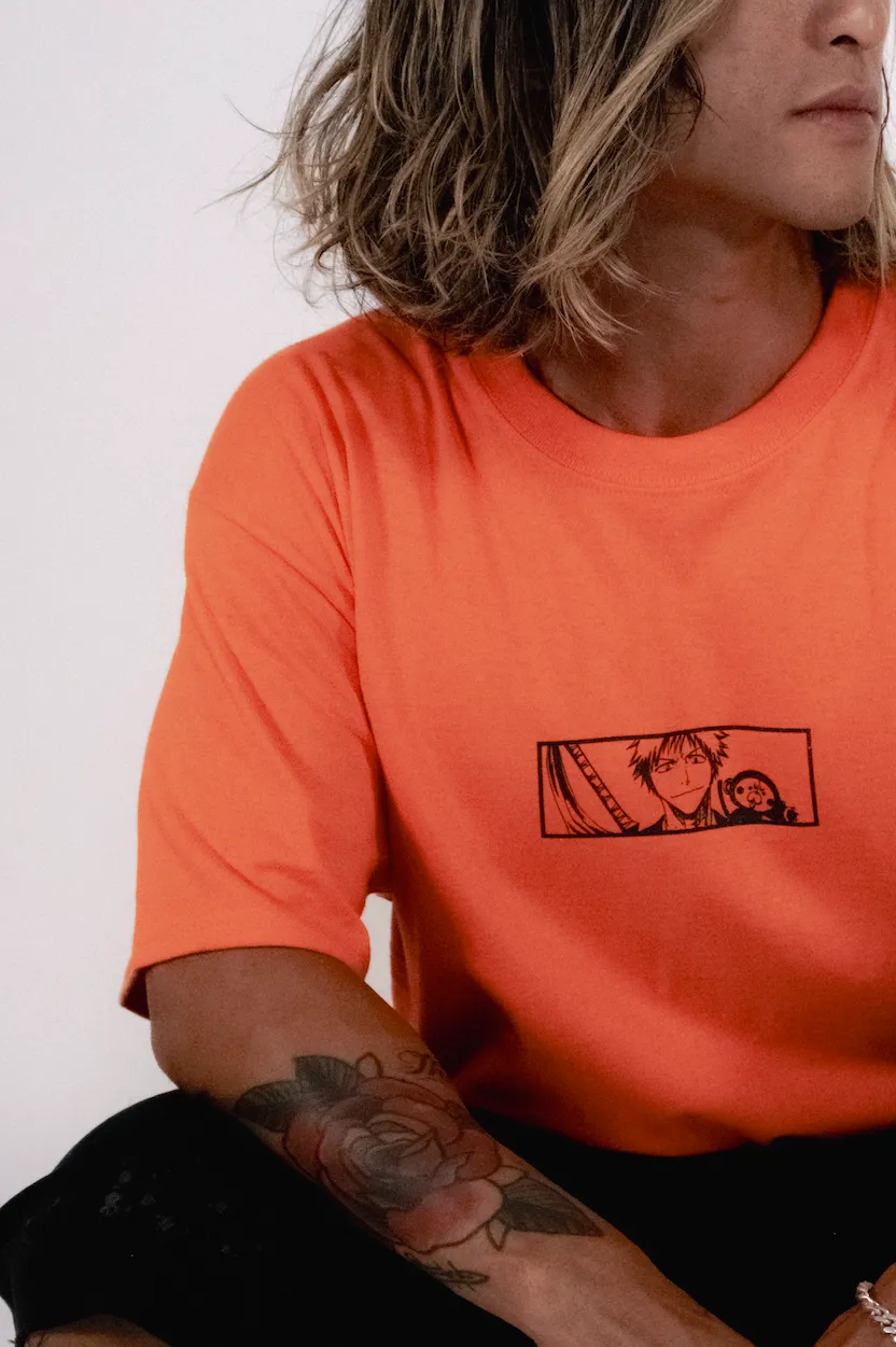 BLEACH Pop-Up Greene St Tee - Safety Orange