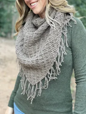 Bracken Fern Wrap Scarf