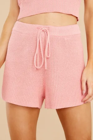 Brianna Guava Sweater Short