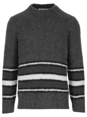 Brunello Cucinelli Striped Crewneck Jumper