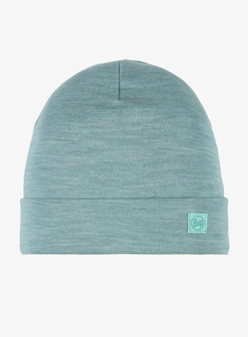 Buff Merino Heavyweight Beanie Solid Pool Cap